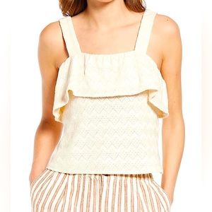 MADEWELL Ruffled Tank Top